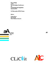 Proceedings of the Second Italian Conference on Computational Linguistics CLiC-it 2015