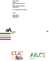 Proceedings of the Fourth Italian Conference on Computational Linguistics CLiC-it 2017