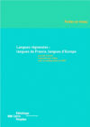 Langues régionales : langues de France, langues d'Europe