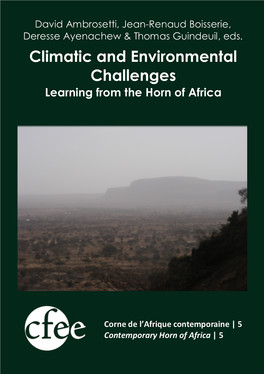 Climatic and Environmental Challenges: Learning from the Horn of Africa
