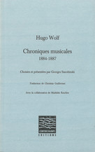 Chroniques musicales (1884-1887)
