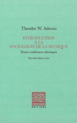 Introduction à la sociologie de la musique