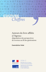 Auteurs du livre affiliés à l'Agessa : dégradation des perspectives de revenus au fil des générations