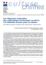 Les dépenses culturelles des collectivités locales en 2006