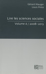Lire les sciences sociales. Volume 6/2008-2013