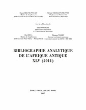 Bibliographie analytique de l’Afrique antique XLV (2011)