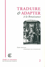 Traduire et adapter à la Renaissance