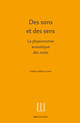 Des sons et des sens