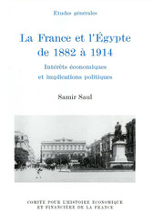 La France et l'Égypte de 1882 à 1914