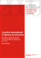 La justice internationale à l'épreuve du terrorisme