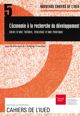 L’économie à la recherche du développement