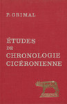 Études de chronologie cicéronienne