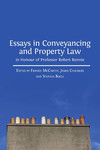 Essays in Conveyancing and Property Law