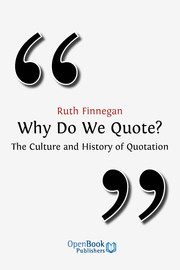 9. What Is Quotation and Why Do We Do It?