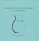 Recherches sur les cultes grecs et l’Occident, 1