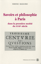 Savoirs et philosophie à Paris dans la première moitié du XVIIe siècle