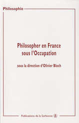 Philosopher en France sous l’Occupation