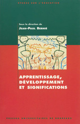 Apprentissage, développement et significations