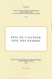 Exil de l'auteur, exil des genres