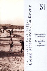 Sociologie de la littérature : la question de l'illégitime