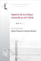 Aspects de la critique musicale au XIXe siècle