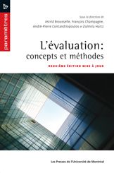 L'évaluation : concepts et méthodes