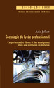 Chapitre I. Enquêter sur le lycée professionnel