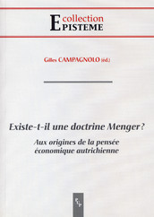 Existe-t-il une doctrine Menger ?