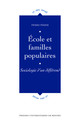 École et familles populaires