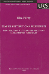 État et institutions religieuses