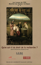 Qu'en est-il du droit de la recherche ?