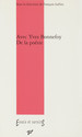 Avec Yves Bonnefoy. De la poésie