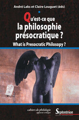 Qu'est-ce que la philosophie présocratique ?
