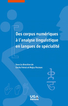 Des corpus numériques à l’analyse linguistique en langues de spécialité