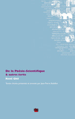 De la Poésie-Scientifique & autres écrits